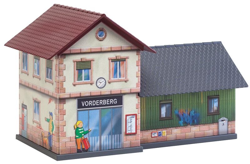 BASIC railway station, incl. 1 painting - Image 5
