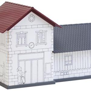 BASIC railway station, incl. 1 painting - Image 2