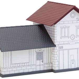 BASIC railway station, incl. 1 painting - Image 3
