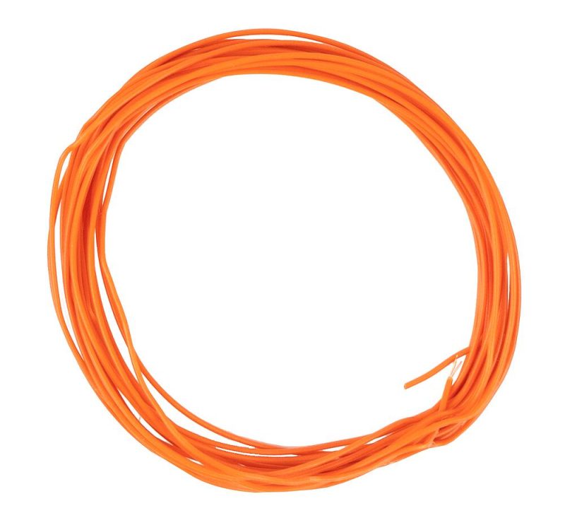 Stranded wire 0.04 mm², orange, 10 m