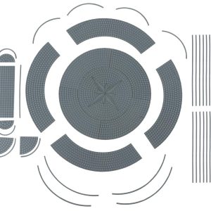 Roundabout and traffic island - Image 2