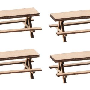 4 picnic benches - Image 3