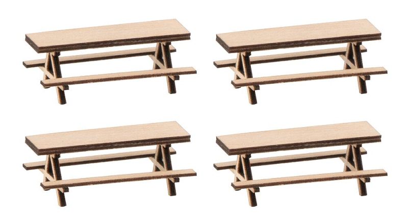 4 picnic benches - Image 3