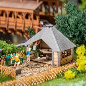 Barbecue hut