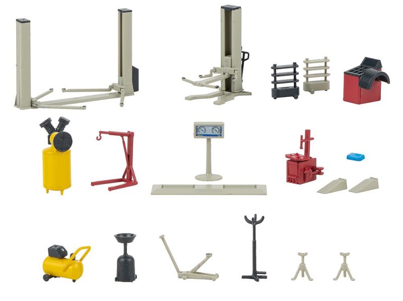 Car workshop equipment