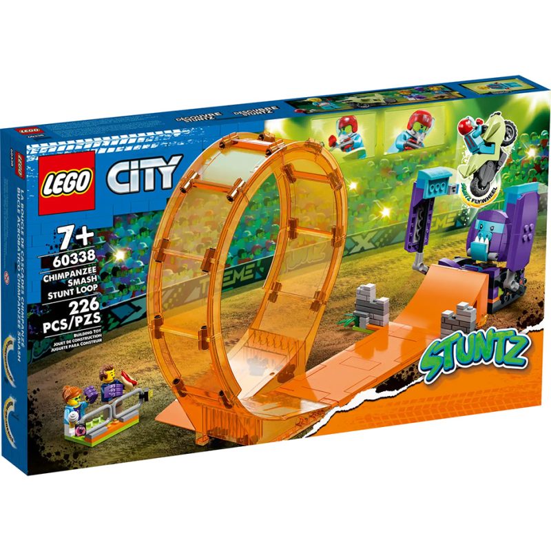 LEGO City Stuntz 60338 Smashing Chimpanzee Stunt Loop