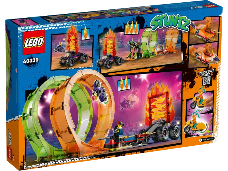 LEGO City Stuntz 60339 Double Loop Stunt Arena box