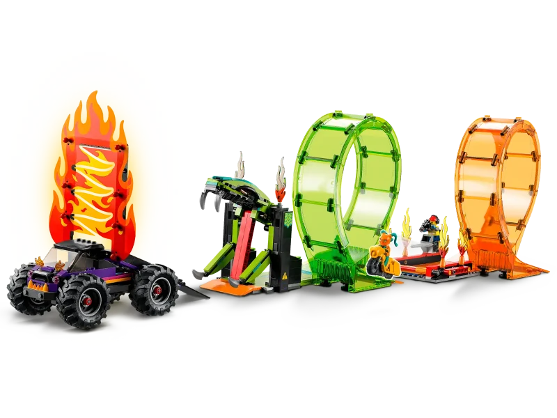 LEGO City Stuntz 60339 Double Loop Stunt Arena