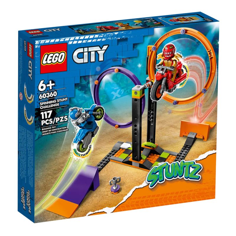 LEGO City Stuntz 60360 - Spinning Stunt Challenge