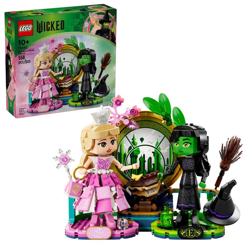 LEGO Wicked 75682 Elphaba & Glinda Figures