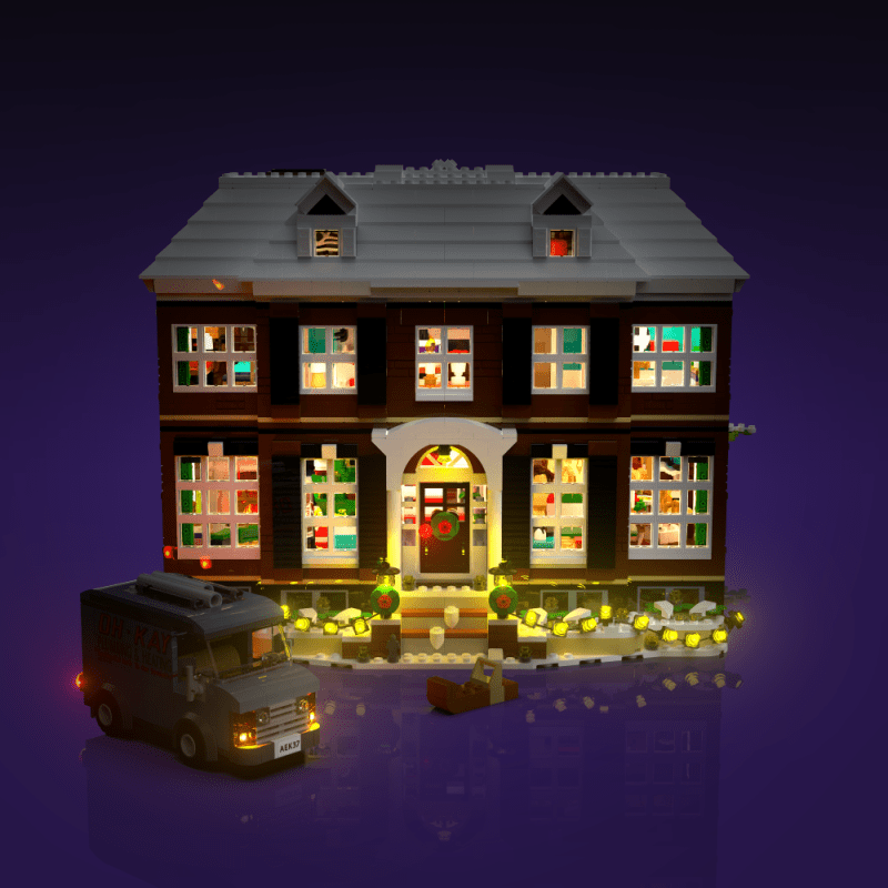 Light My Bricks 2.0 Light Kit for LEGO 21330 Home Alone