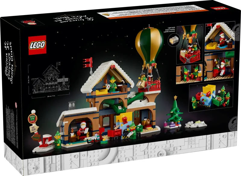 LEGO Icons 10339 Santa's Post Office Packaging