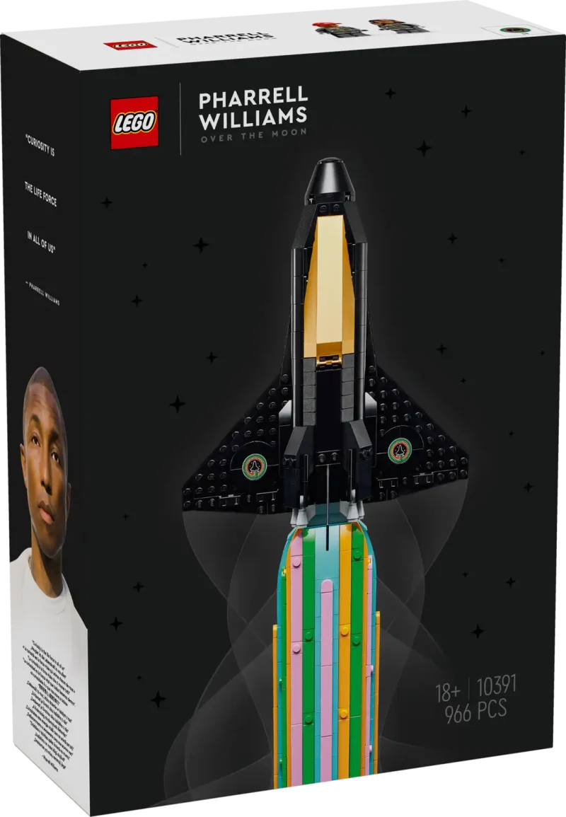 LEGO Icons 10391 Over the Moon with Pharrell Williams Packaging