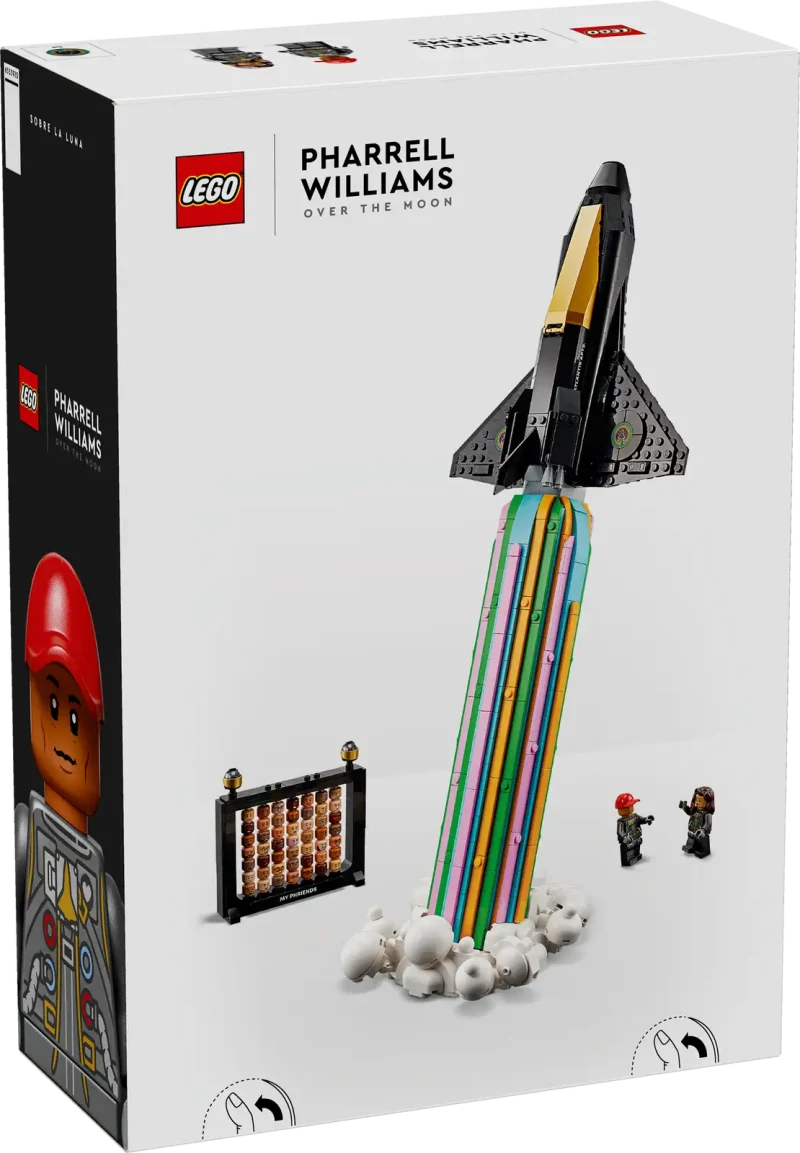 LEGO Icons 10391 Over the Moon with Pharrell Williams Packaging