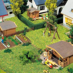 3 garden houses