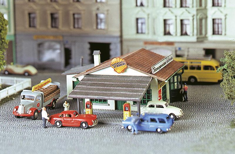 Petrol station