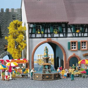 Village fountain