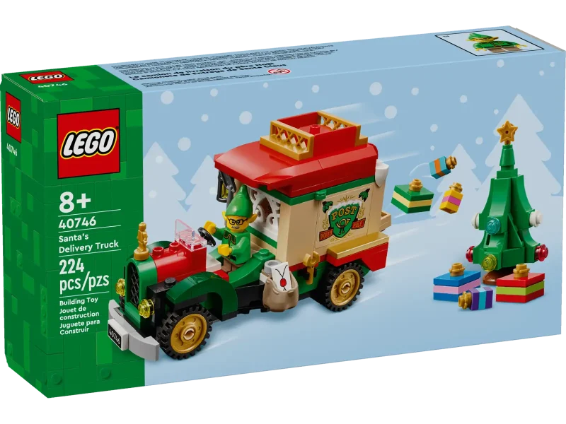 LEGO 40746 Santa's Delivery Truck Packaging