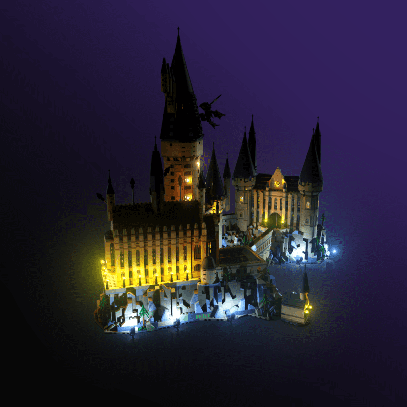 Light My Bricks 2.0 Light Kit for LEGO 71043 Harry Potter Hogwarts Castle