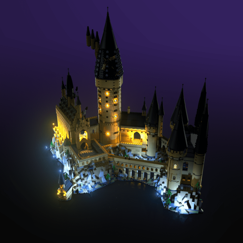 Light My Bricks 2.0 Light Kit for LEGO 71043 Harry Potter Hogwarts Castle