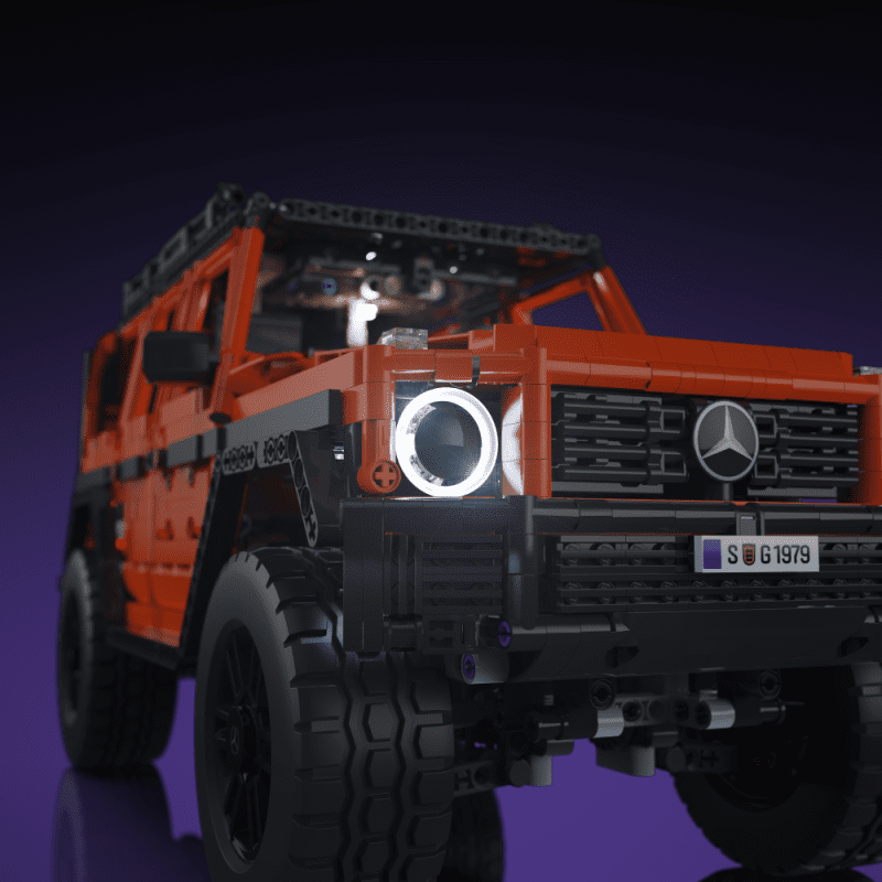 Light My Bricks 2.0 Light Kit for LEGO Technic 42177 Mercedes-Benz G 500 PROFESSIONAL Line