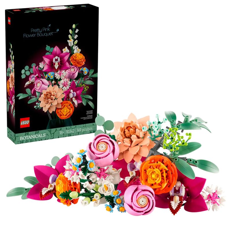 LEGO Botanical Collection 10342 Pretty Pink Flower Bouquet