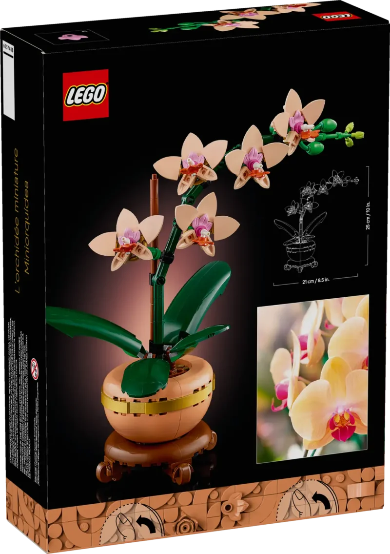 LEGO Botanical Collection 10343 Mini Orchid packaging