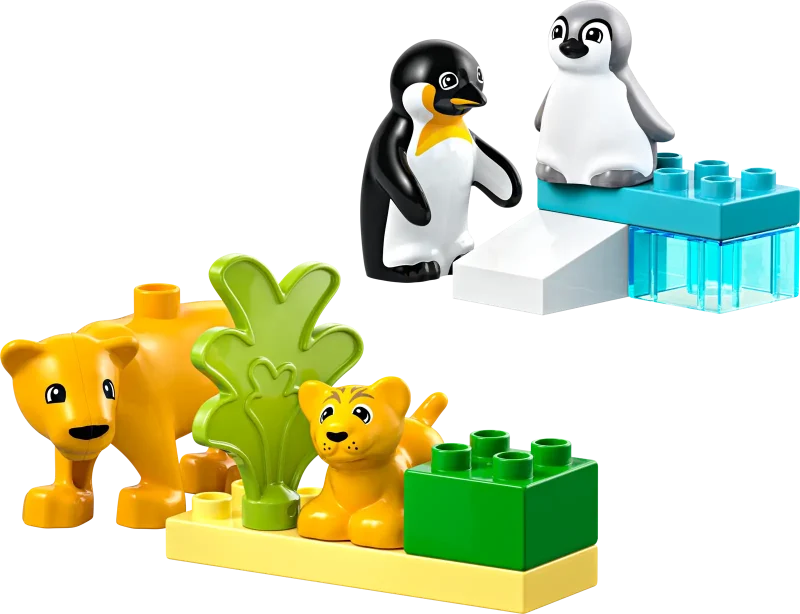 LEGO DUPLO 10442 Wild Animal Families: Penguins & Lions