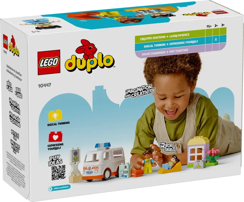 LEGO DUPLO 10447 Ambulance & Driver Packaging