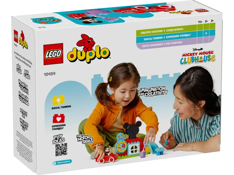 LEGO Duplo 10454 Mickey Mouse Clubhouse & Car Packaging