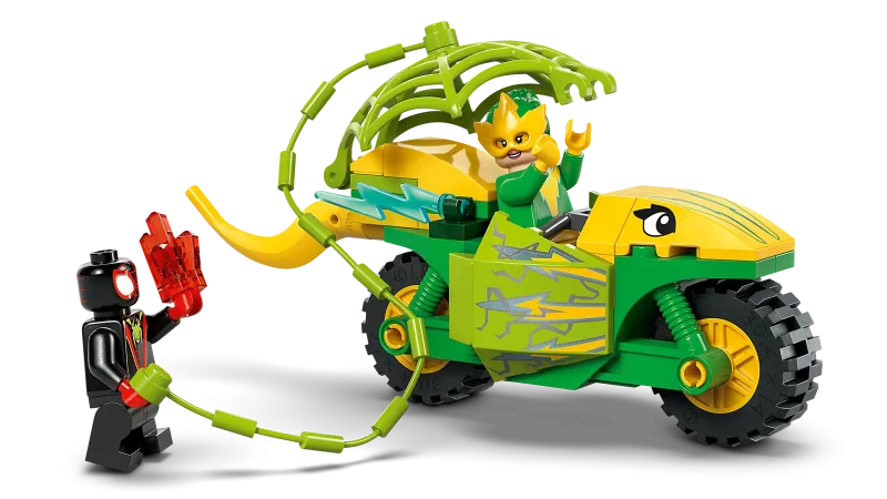 LEGO Marvel 11198 Spin and Electro Dinosaur Vehicle Chase