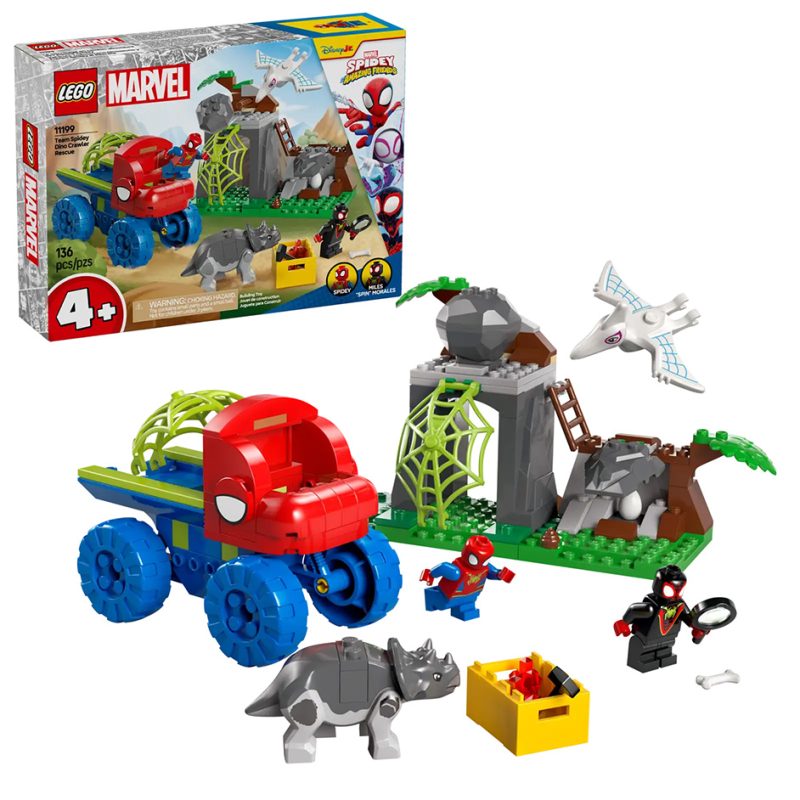 LEGO Marvel 11199 Team Spidey Dino Crawler Rescue