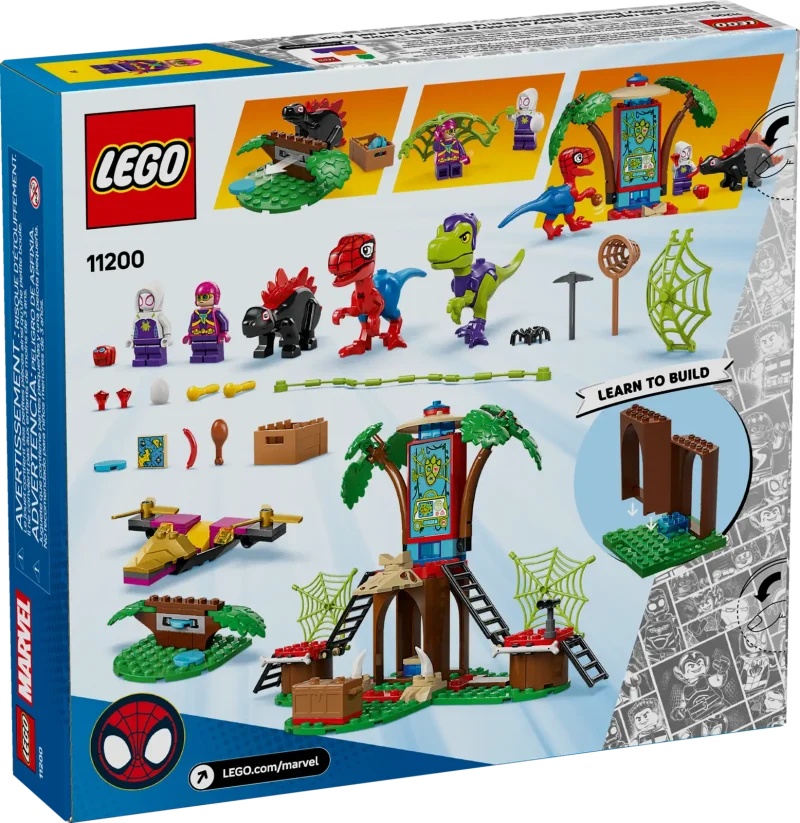 LEGO Marvel 11200 Spidey and Gobby's Raptor Battle at Tree House HQ Packaging