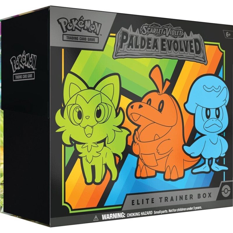 185-85366 - Pokemon TCG: Scarlet & Violet Paldea Evolved Elite Trainer Box