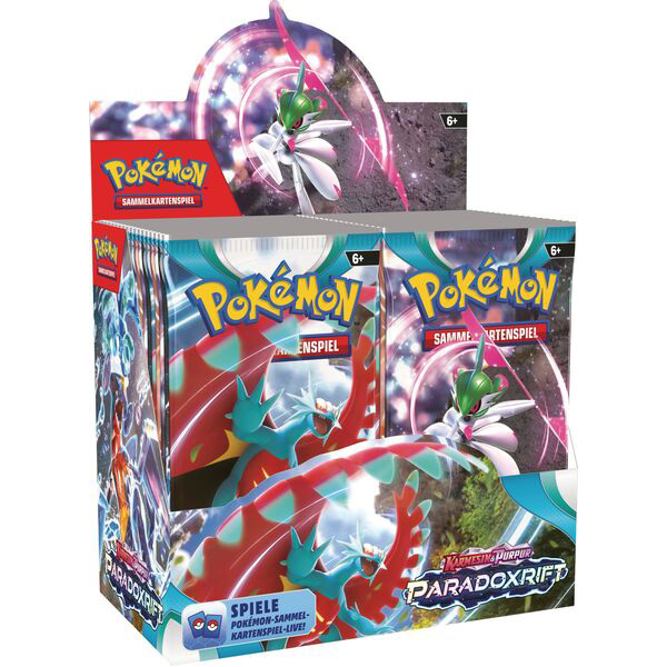 187-45729 - Pokemon: Karmesin & Purpur Paradox Rift Booster