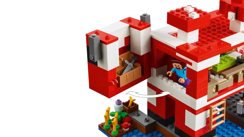 LEGO Minecraft 21270 The Mooshroom House