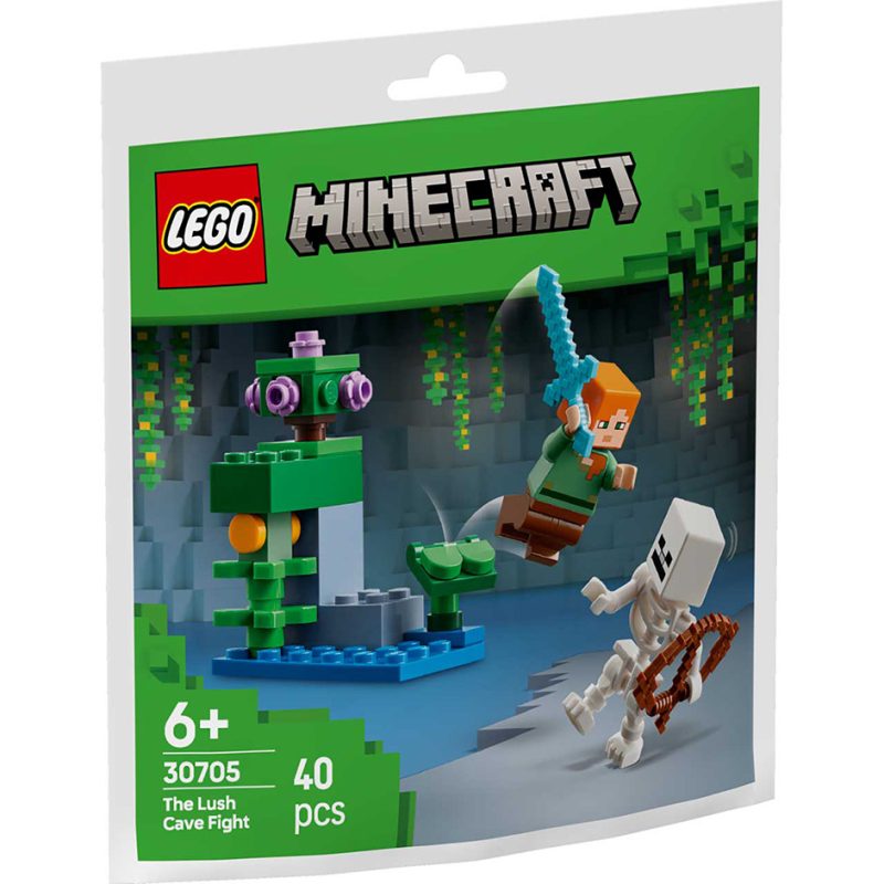 LEGO Minecraft Polybag 30705 The Lush Cave Fight