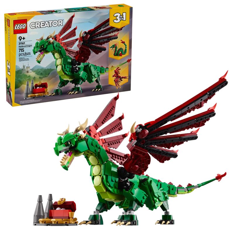 LEGO Creator 3in1 31161 Medieval Dragon