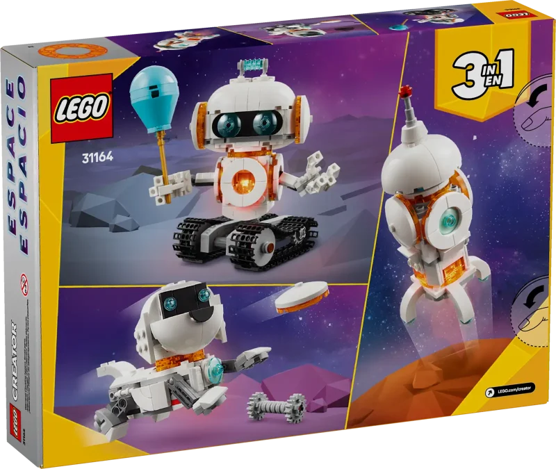 LEGO Creator 3in1 31164 Space Robot Packaging