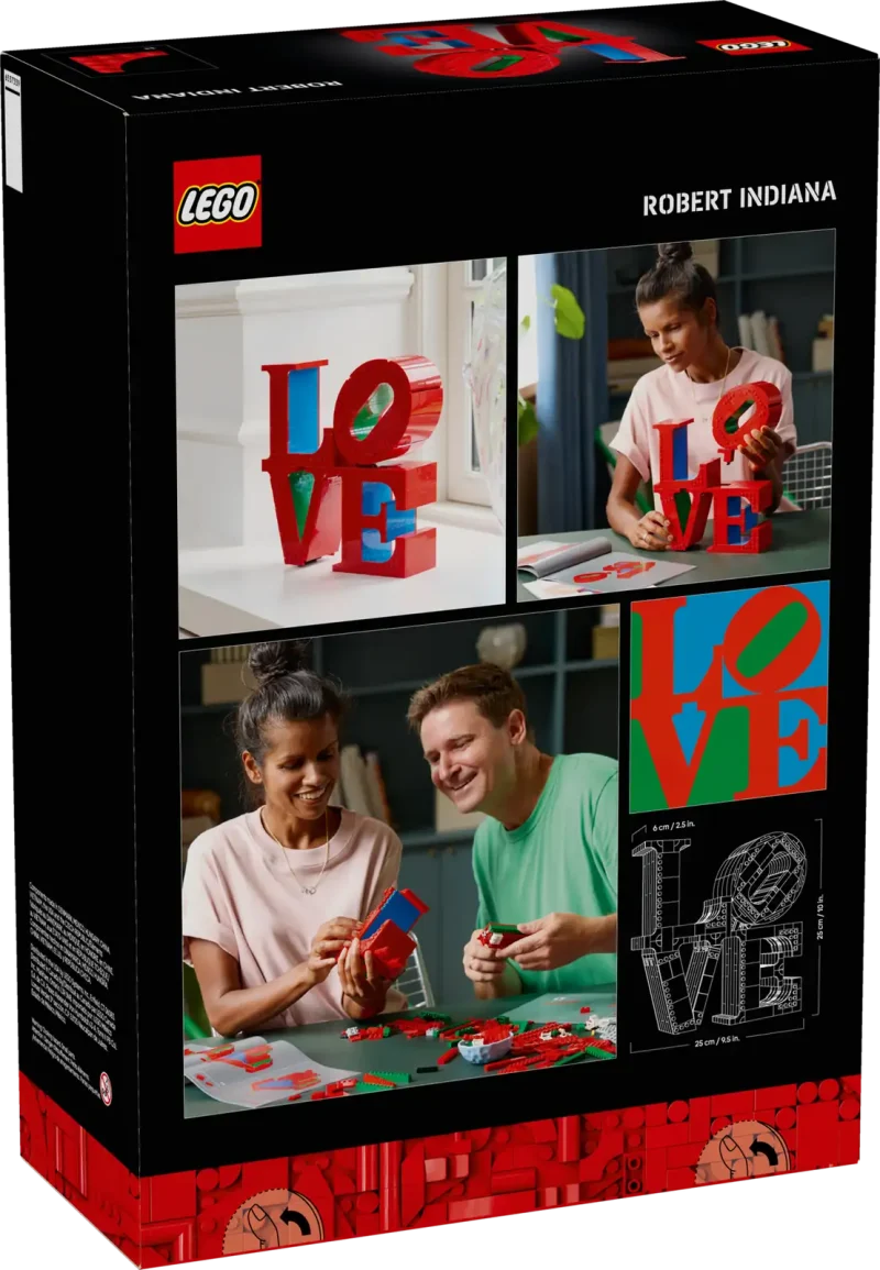 LEGO Art 31214 Love Packaging