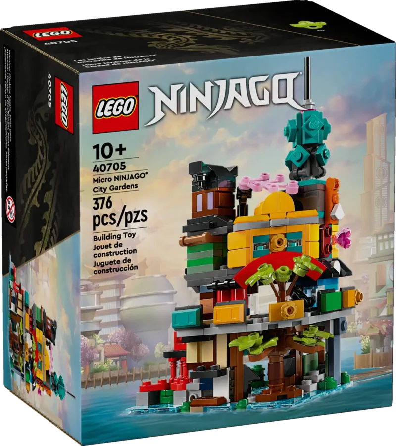 LEGO 40705 Micro NINJAGO® City Gardens Packaging