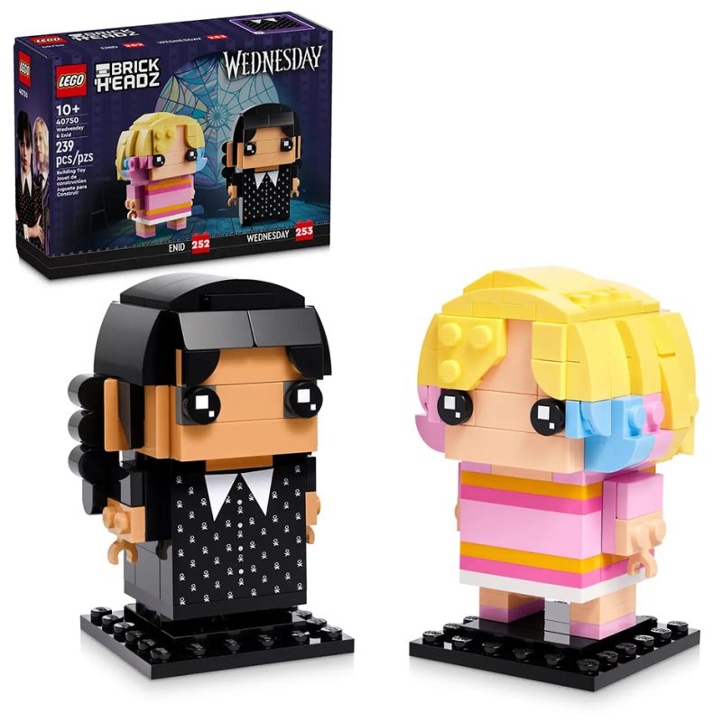 LEGO Brickheadz 40750 Wednesday & Enid