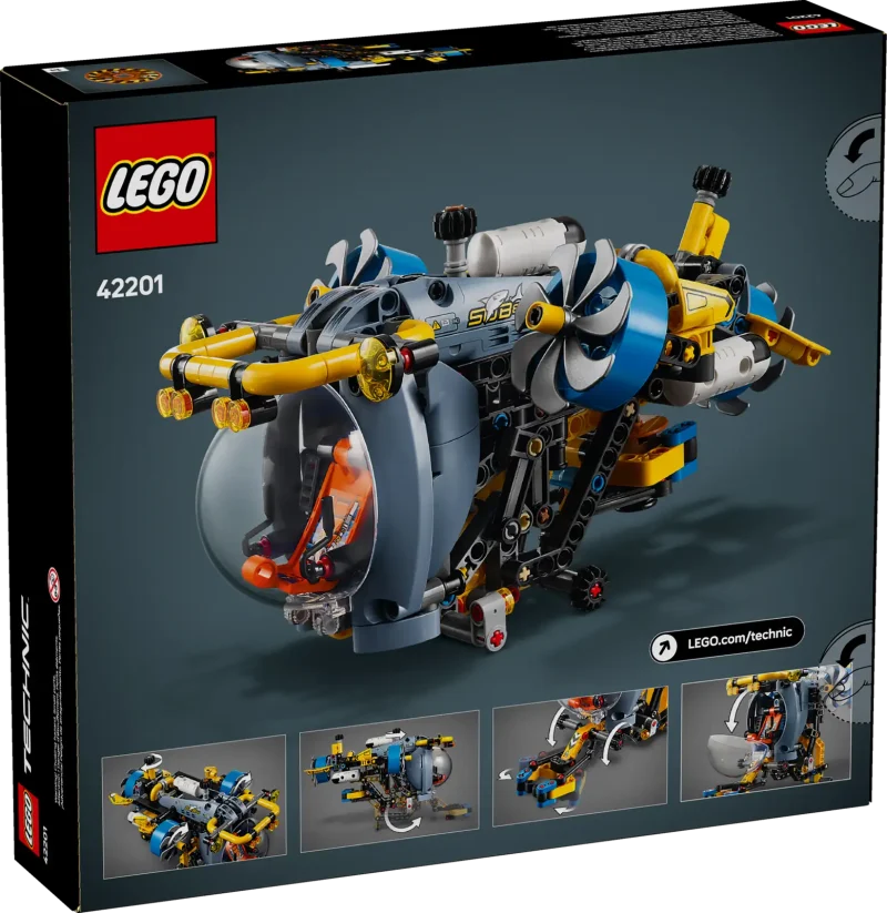 LEGO Technic 42201 Deep-Sea Research Submarine Packaging