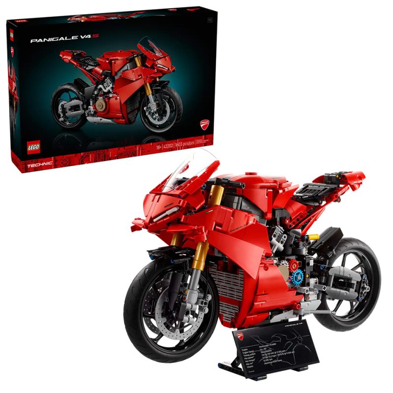 LEGO Technic 42202 Ducati Panigale V4 S Motorcycle