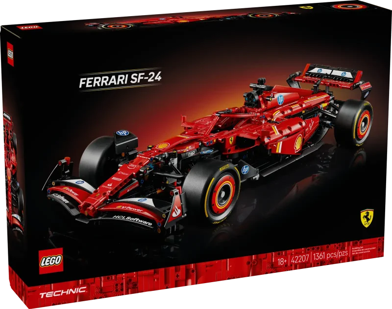 LEGO Technic 42207 Ferrari SF-24 F1 Car Packaging