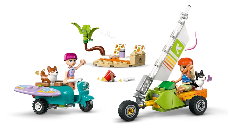 LEGO Friends 42641 Surfing Dogs and Scooter Adventure