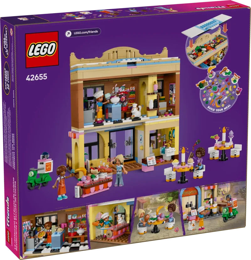 LEGO Friends 42655 Restaurant and Cooking School Packaging