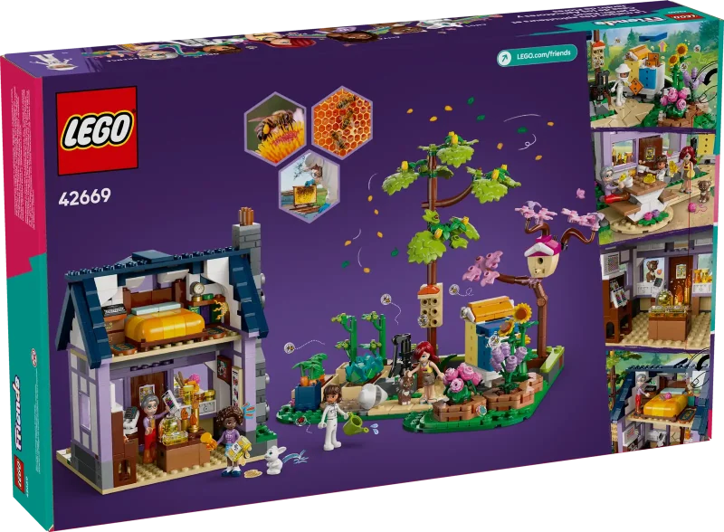 LEGO Friends 42669 Beekeepers' House and Flower Garden Packaging