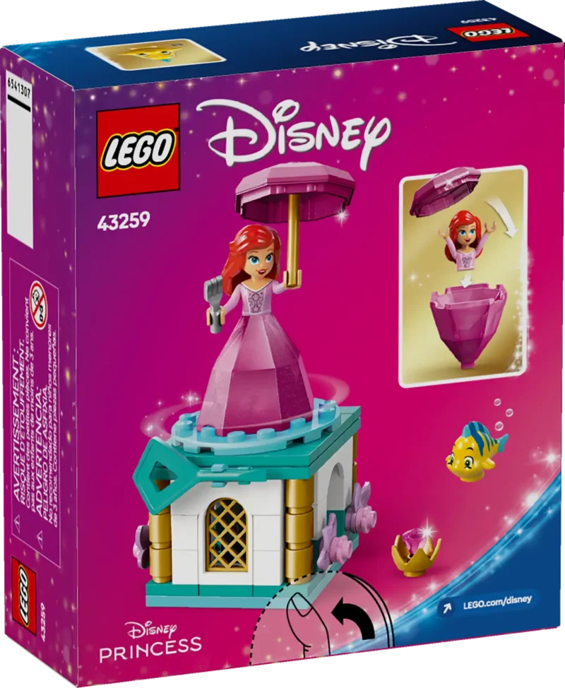 LEGO® Disney 43259 Twirling Ariel Packaging