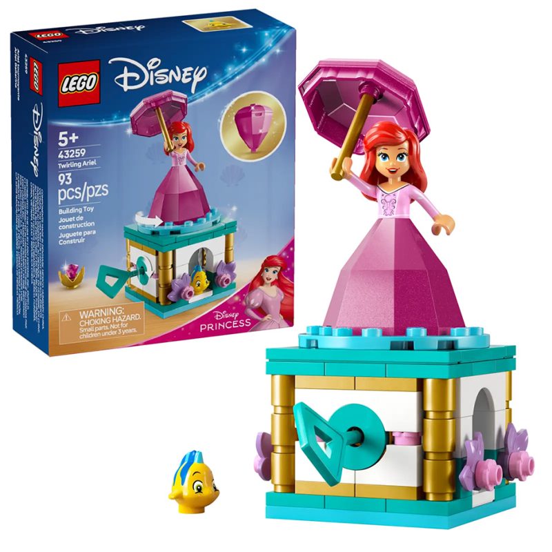 LEGO® Disney 43259 Twirling Ariel